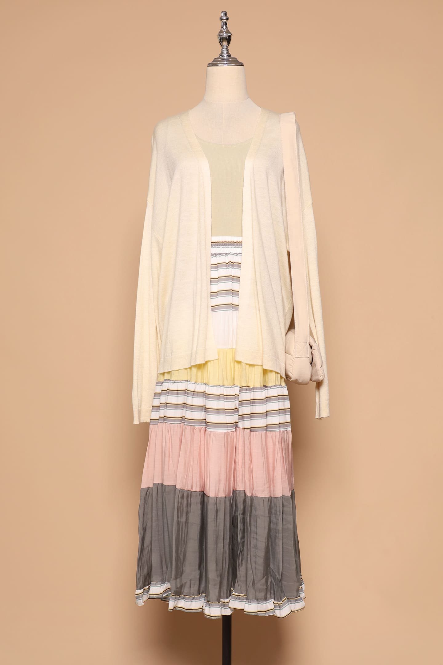 PO - Gabbie Colourblock Skirt in Yellow - Image 7