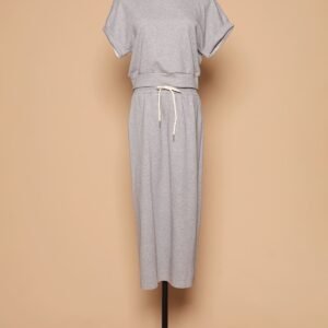 PO - Gel 2 in 1 Top and Skirt Set in Grey - Image 6