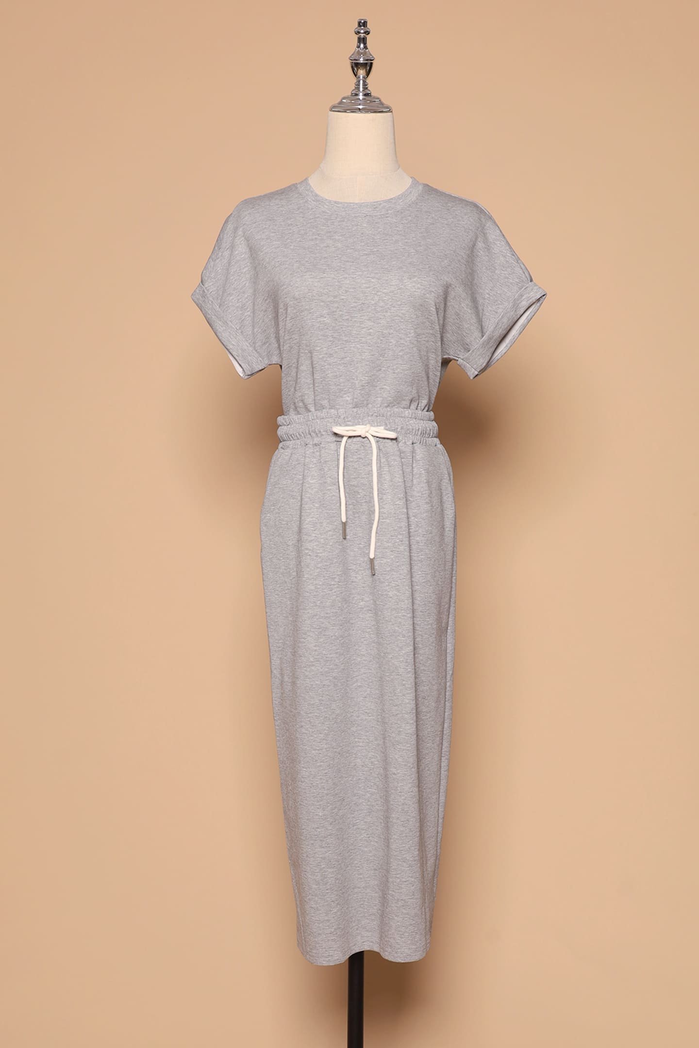 PO - Gel 2 in 1 Top and Skirt Set in Grey - Image 7