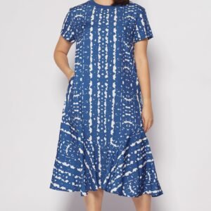Gisele Dress in Blue Madrid - Image 7