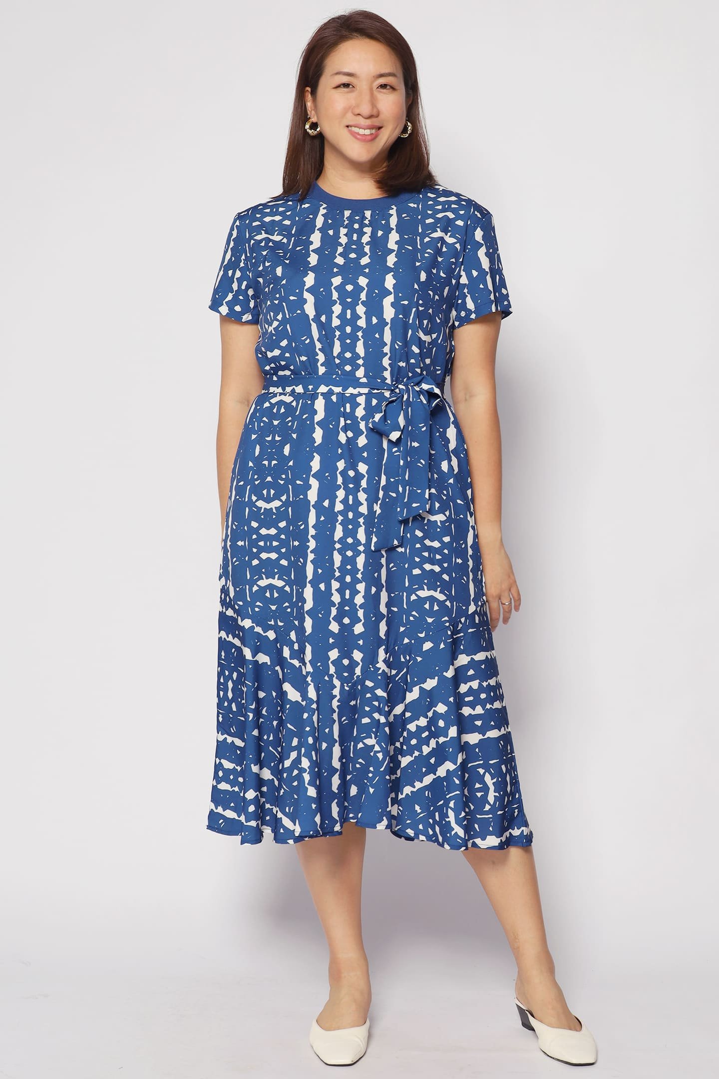 Gisele Dress in Blue Madrid - Image 1