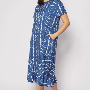 Gisele Dress in Blue Madrid - Image 8