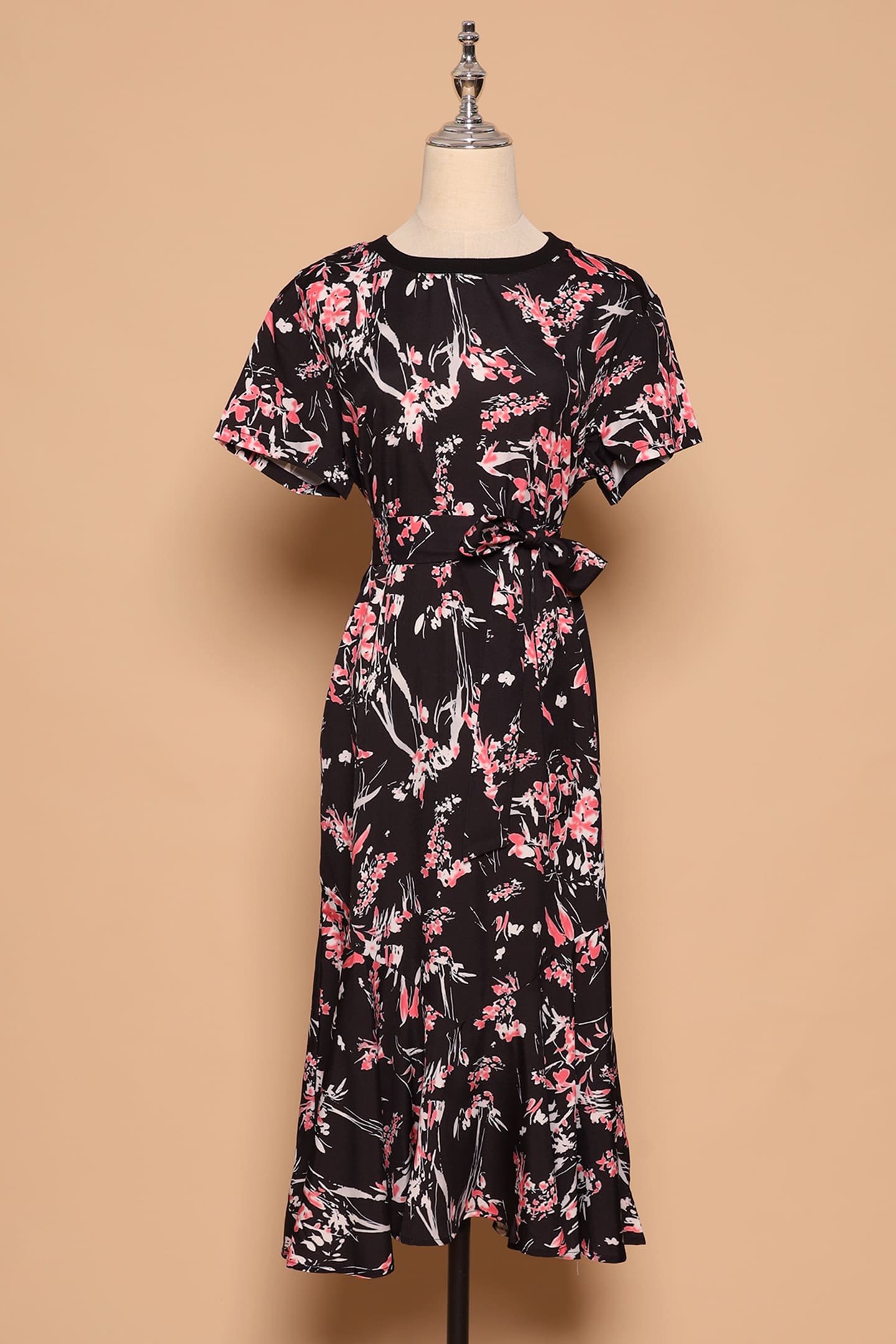 PO - Gisele Dress in Pink Meadows - Image 1