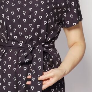 Gisele Dress in Tiny Hearts - Image 7