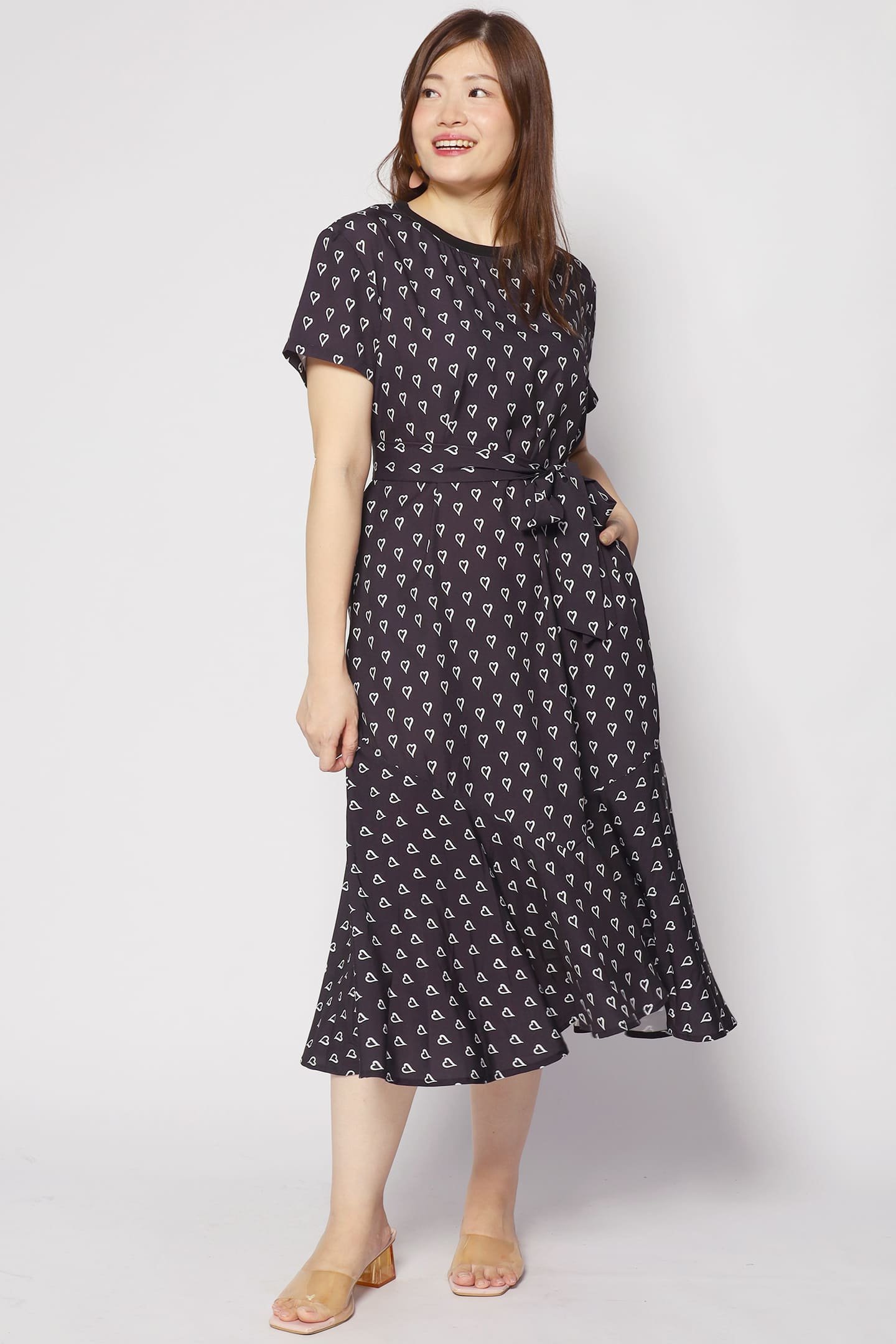 Gisele Dress in Tiny Hearts - Image 5