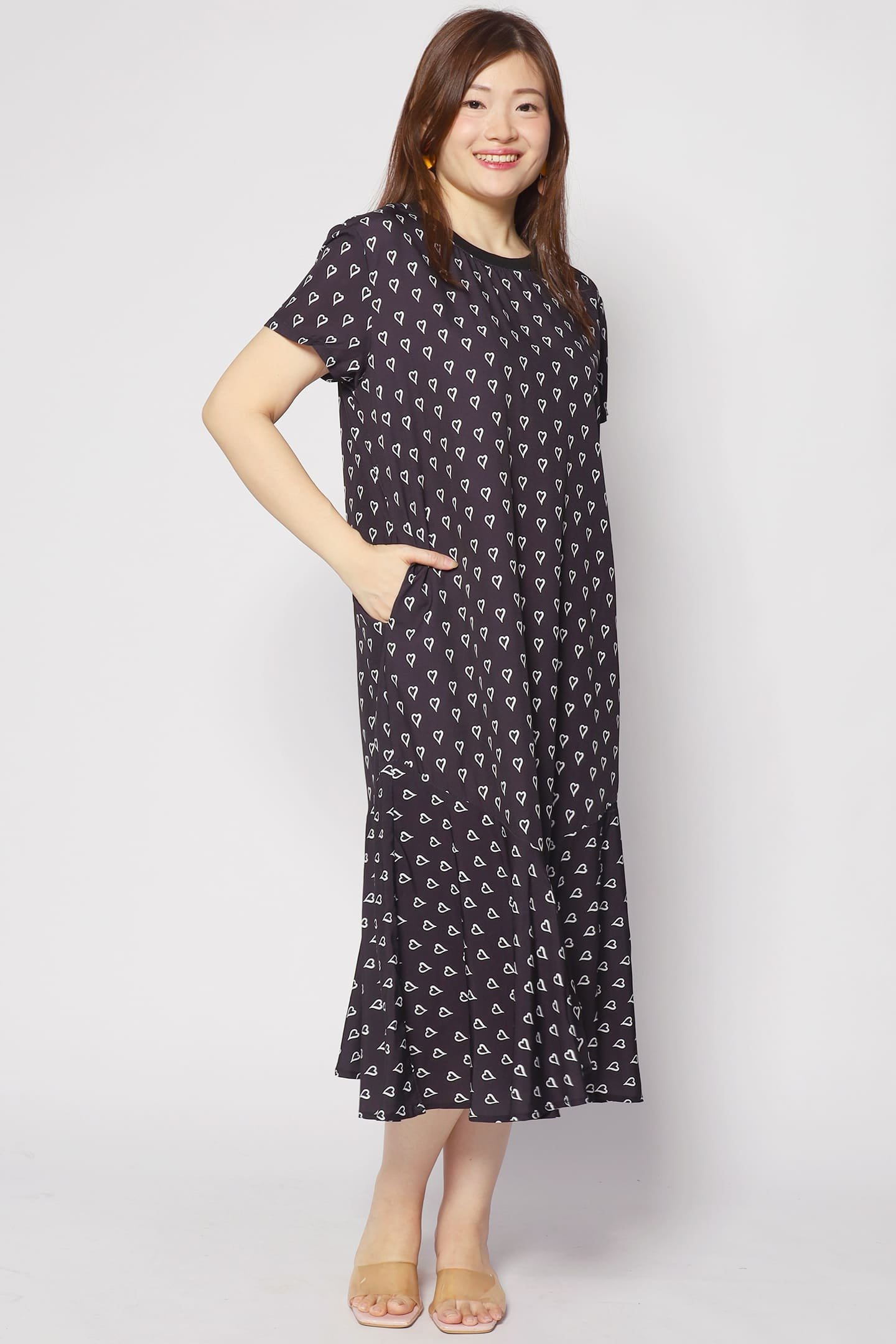 Gisele Dress in Tiny Hearts - Image 9