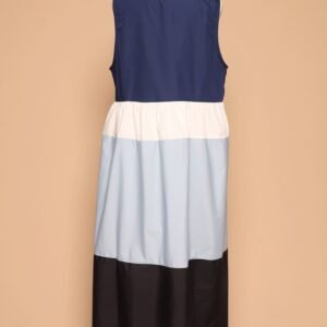 PO - Gracie Colourblock Dress in Blue - Image 4