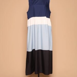 PO - Gracie Colourblock Dress in Blue - Image 5