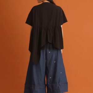 CHOSEN - Haelin Asymmetrical Top in Black - Image 7