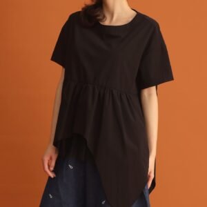 CHOSEN - Haelin Asymmetrical Top in Black - Image 9