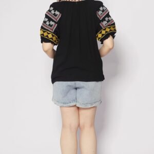 Hallie Boho Embroidered Top - Image 5