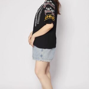 Hallie Boho Embroidered Top - Image 4
