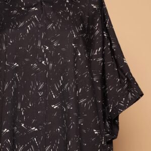 PO - Hanhan Shirt Dress in Black Chalk - Image 3