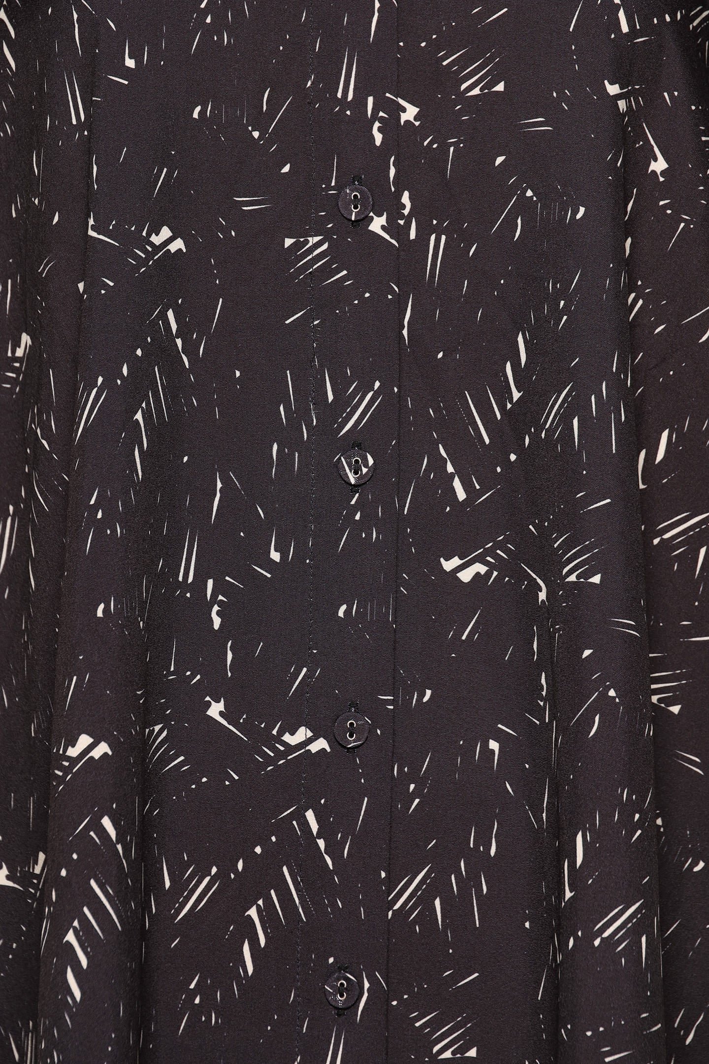PO - Hanhan Shirt Dress in Black Chalk - Image 7