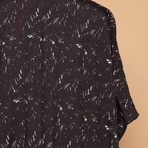 PO - Hanhan Shirt Dress in Black Chalk - Image 6
