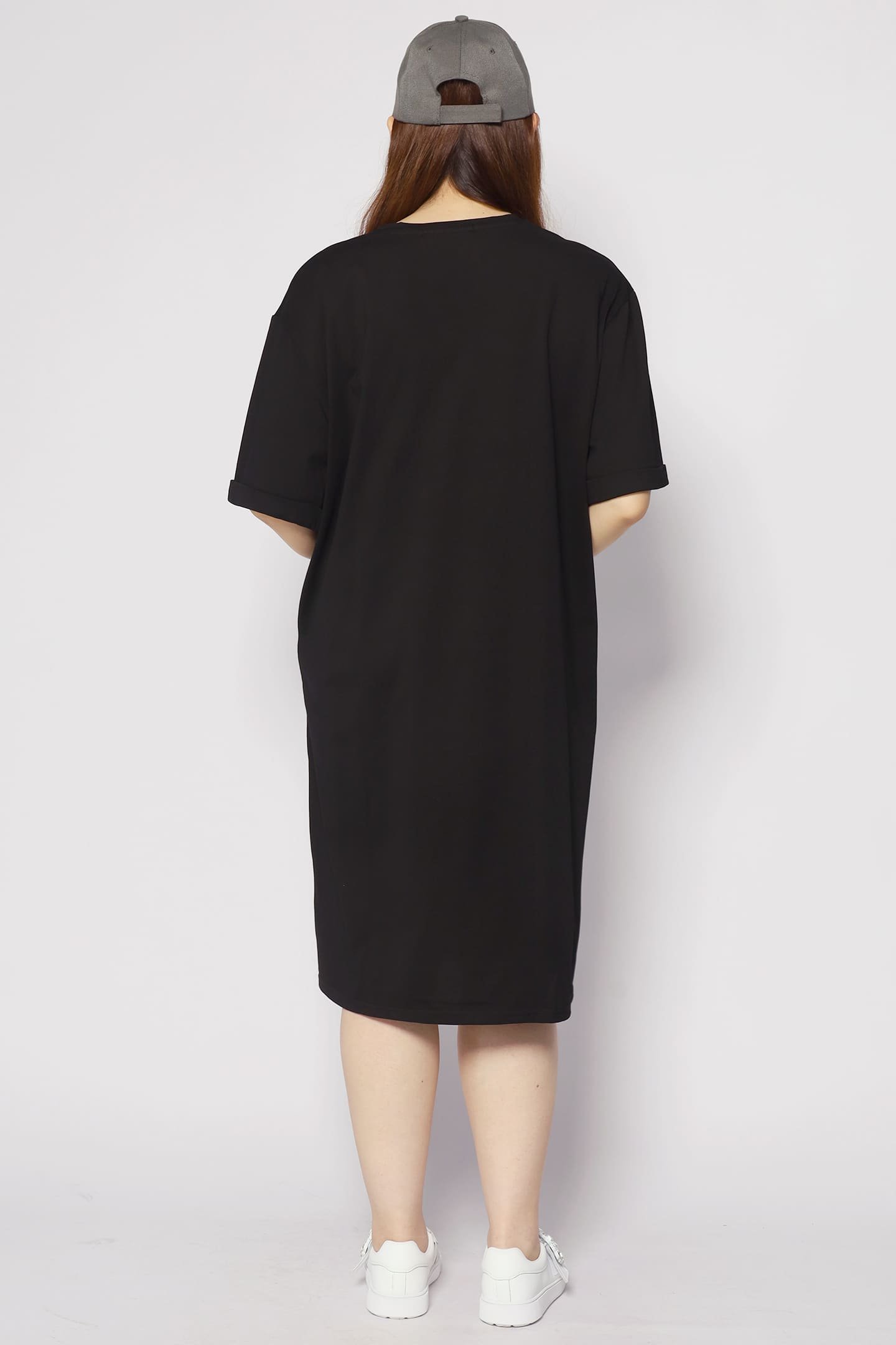Happy Embellished Dress in Black - Image 5