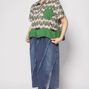 Backorders Harnie Top in Tulip Print - Image 5
