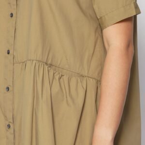 Hunter Dress in Khaki - Image 7