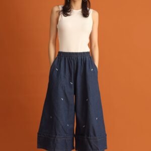 CHOSEN - Jiji Denim Culottes - Image 1