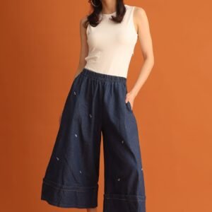 CHOSEN - Jiji Denim Culottes - Image 3