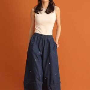 CHOSEN - Jiji Denim Culottes - Image 4