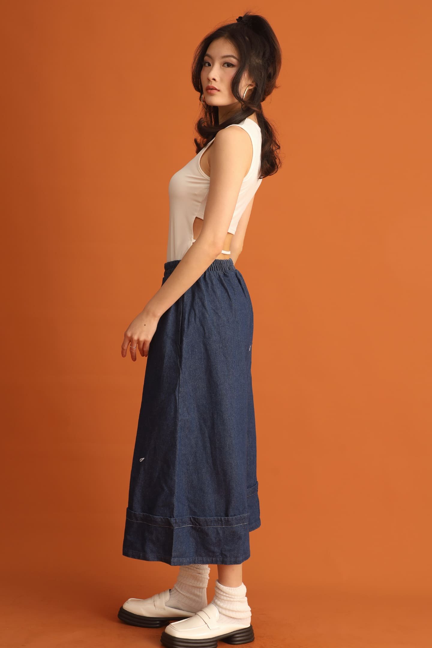 CHOSEN - Jiji Denim Culottes - Image 6