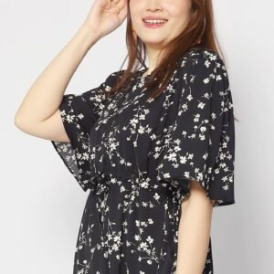 Joalin Dress in Blue Buds - Image 6