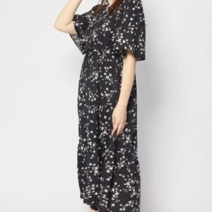 Joalin Dress in Blue Buds - Image 4
