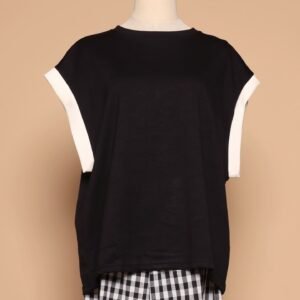 PO - Jun 2 in 1 Top and Checkered Culottes Set - Image 3