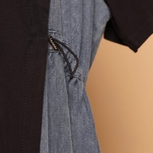 PO - Kara Dress in Denim Black - Image 8