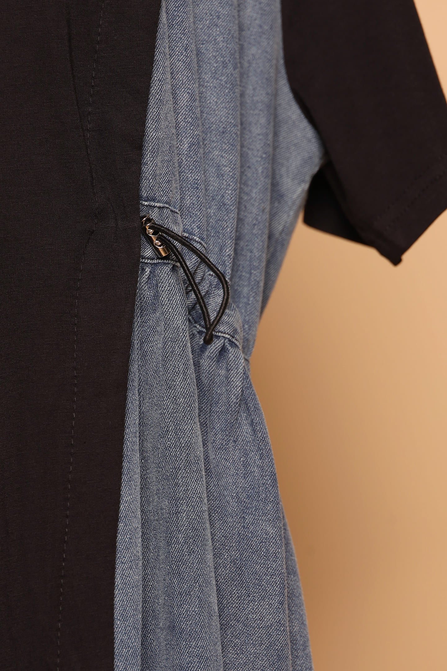 PO - Kara Dress in Denim Black - Image 8