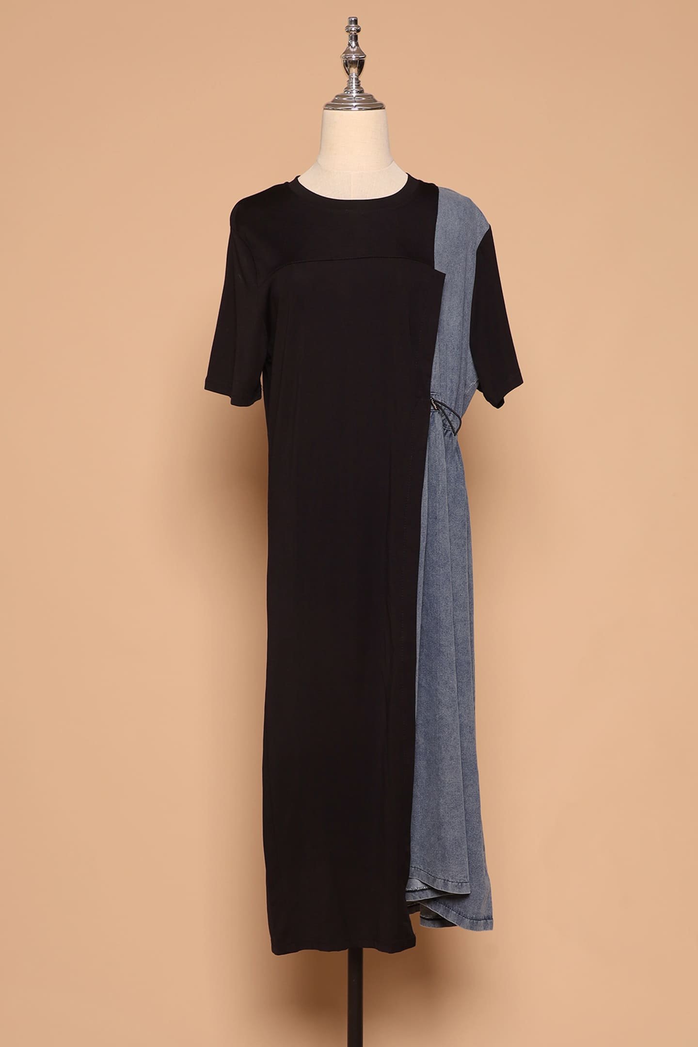 PO - Kara Dress in Denim Black - Image 1