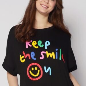 PO - Keep the Smile On Tee Dress - Image 2