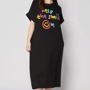 PO - Keep the Smile On Tee Dress - Image 1