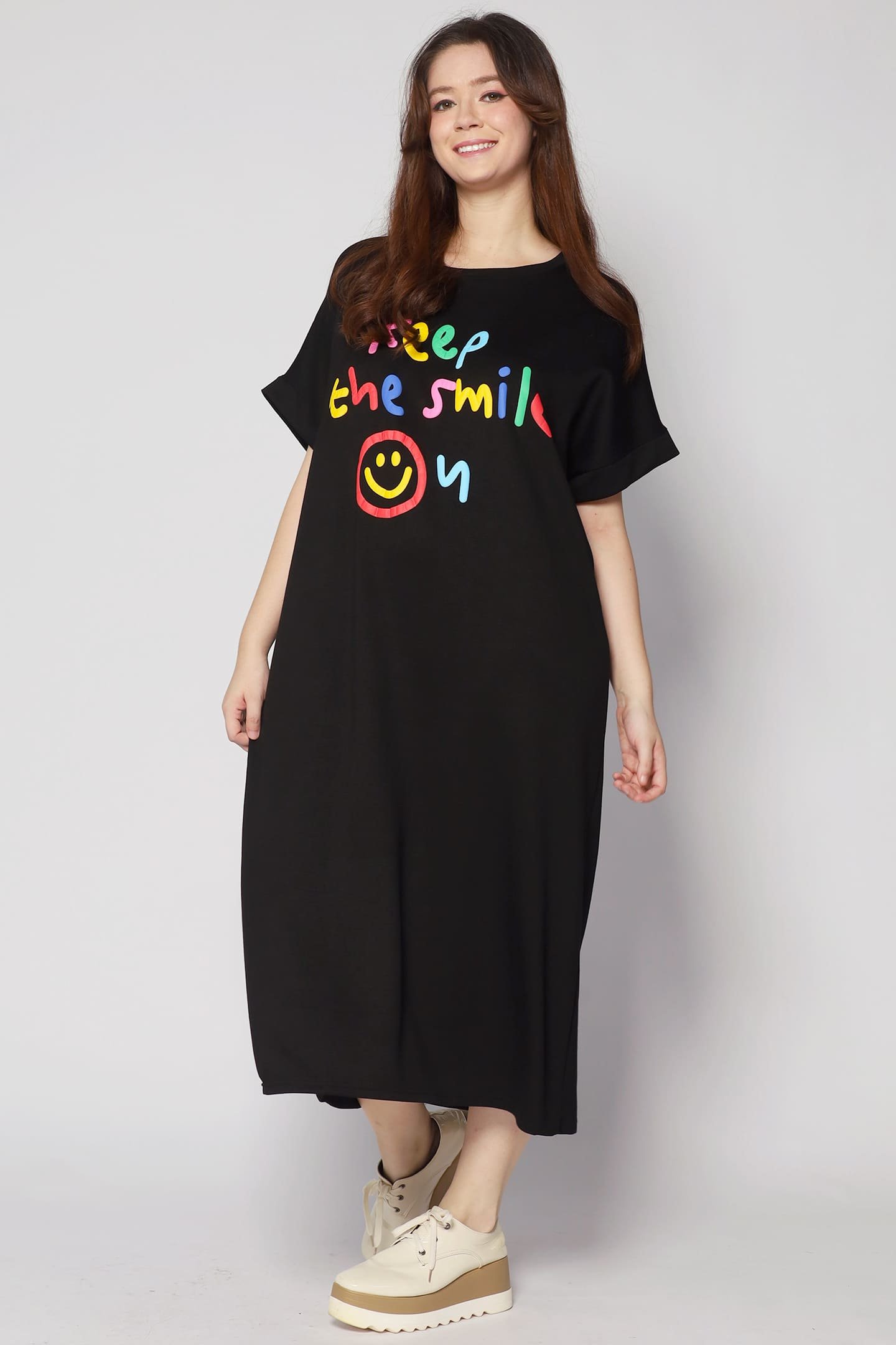 PO - Keep the Smile On Tee Dress - Image 5