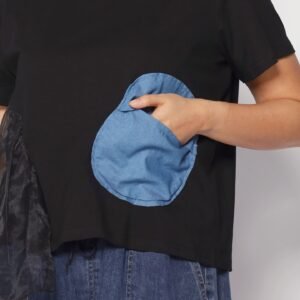 Keke Circles Top in Black - Image 8