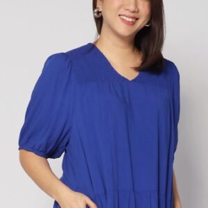 Melbourne Dress in Cobalt Blue - Image 2