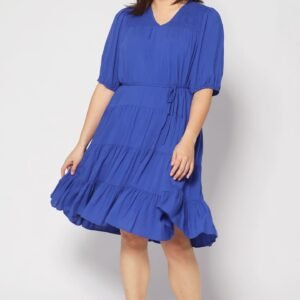 Melbourne Dress in Cobalt Blue - Image 3