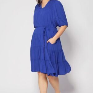 Melbourne Dress in Cobalt Blue - Image 5
