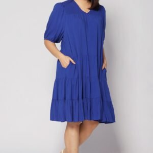 Melbourne Dress in Cobalt Blue - Image 10
