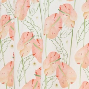 Melbourne Dress in Peach Spring - Image 13