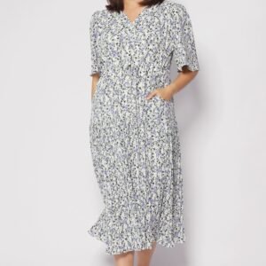 Neese Dress in Blue Field - Image 1