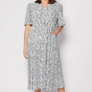 Neese Dress in Blue Field - Image 2