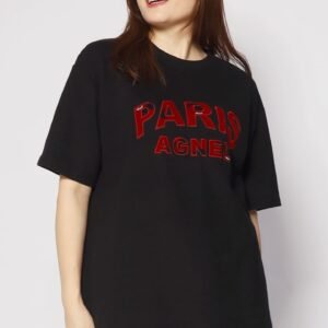 La Paris Tee in Black - Image 3