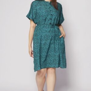 Penn Dress in Green Bonanza - Image 3