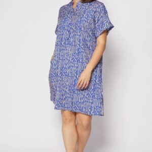 Penn Dress in Yellow Scribbles - Image 6