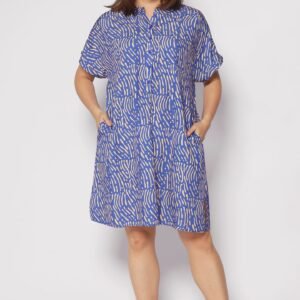 Penn Dress in Yellow Scribbles - Image 5
