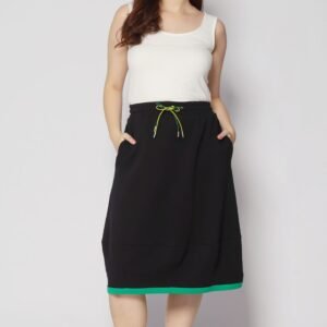 Piper Trimming Skirt in Black - Image 1