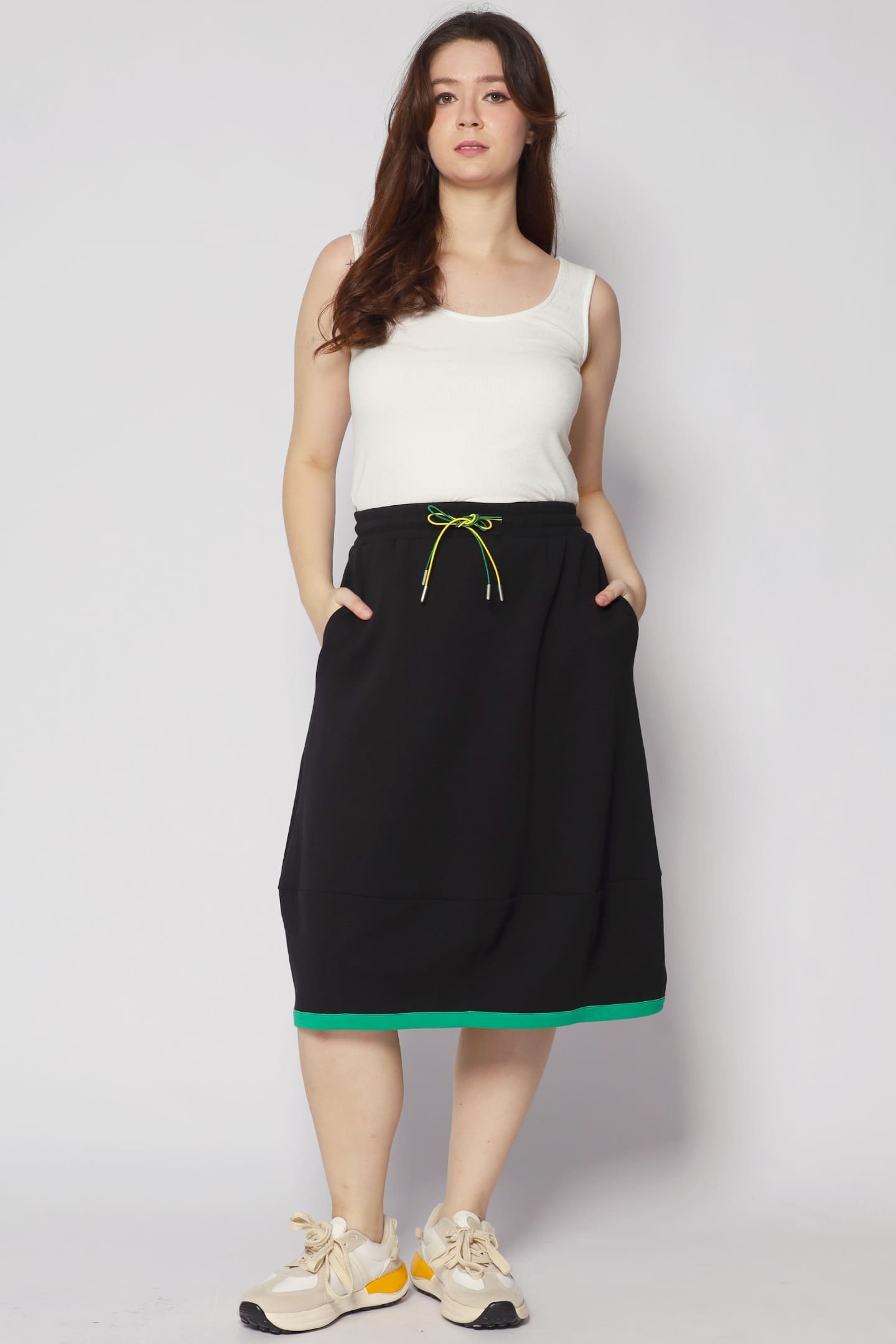 Piper Trimming Skirt in Black - Image 1