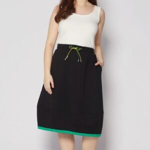 Piper Trimming Skirt in Black - Image 3